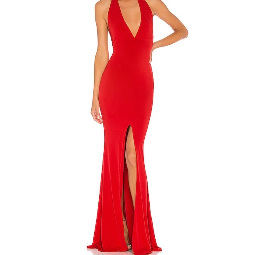 Nookie Illegal Halter Gown. Size S. Brand new, never worn!